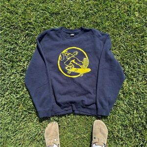 Hello Bruise Graphic Sweater NWOT
